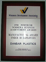 1998 Wimmera Business Achievement