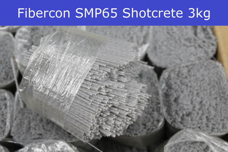 Fibercon SMP65 Shotcrete Fibres 3kg