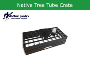 Native Tree Tube Crate - 50 Place - Pack of 10