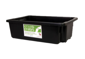 Plastic Crate 32L   Stack and Nest Enviro Crate