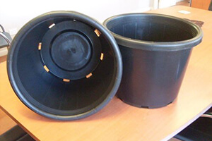 Plastic Pots 400mm Slimline   Pack of 5