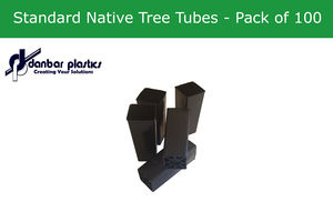 Plastic Pots - Standard Native Tree Tubes - Pack of 100