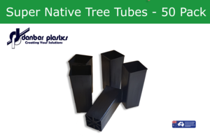 Plastic Pots   Super Native Tree Tubes   Pack of 50