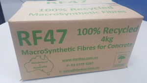 Re Poly 100 Recycled Concrete Fibres   4kg Carton